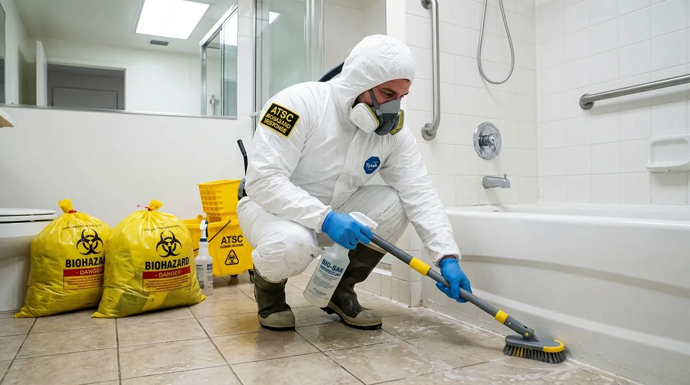 Decontamination equipment deployed for Blood Cleanup in Beaver Dam